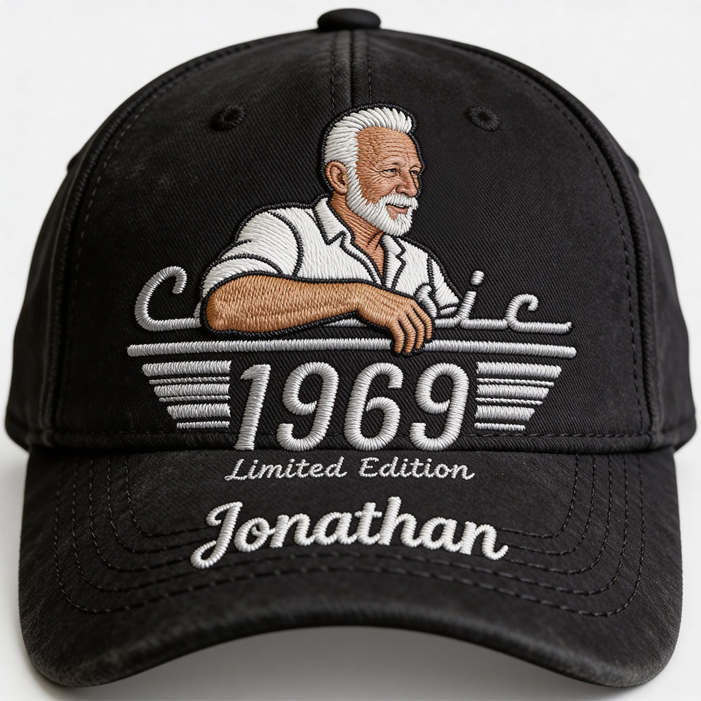 La Légende Depuis la Naissance, Cadeaux pour la Fête des Pères, Édition Limitée - Casquette Personnalisée pour Père