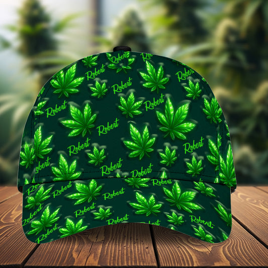 Défonçons-nous ! - Casquette classique personnalisée pour les amateurs de cannabis