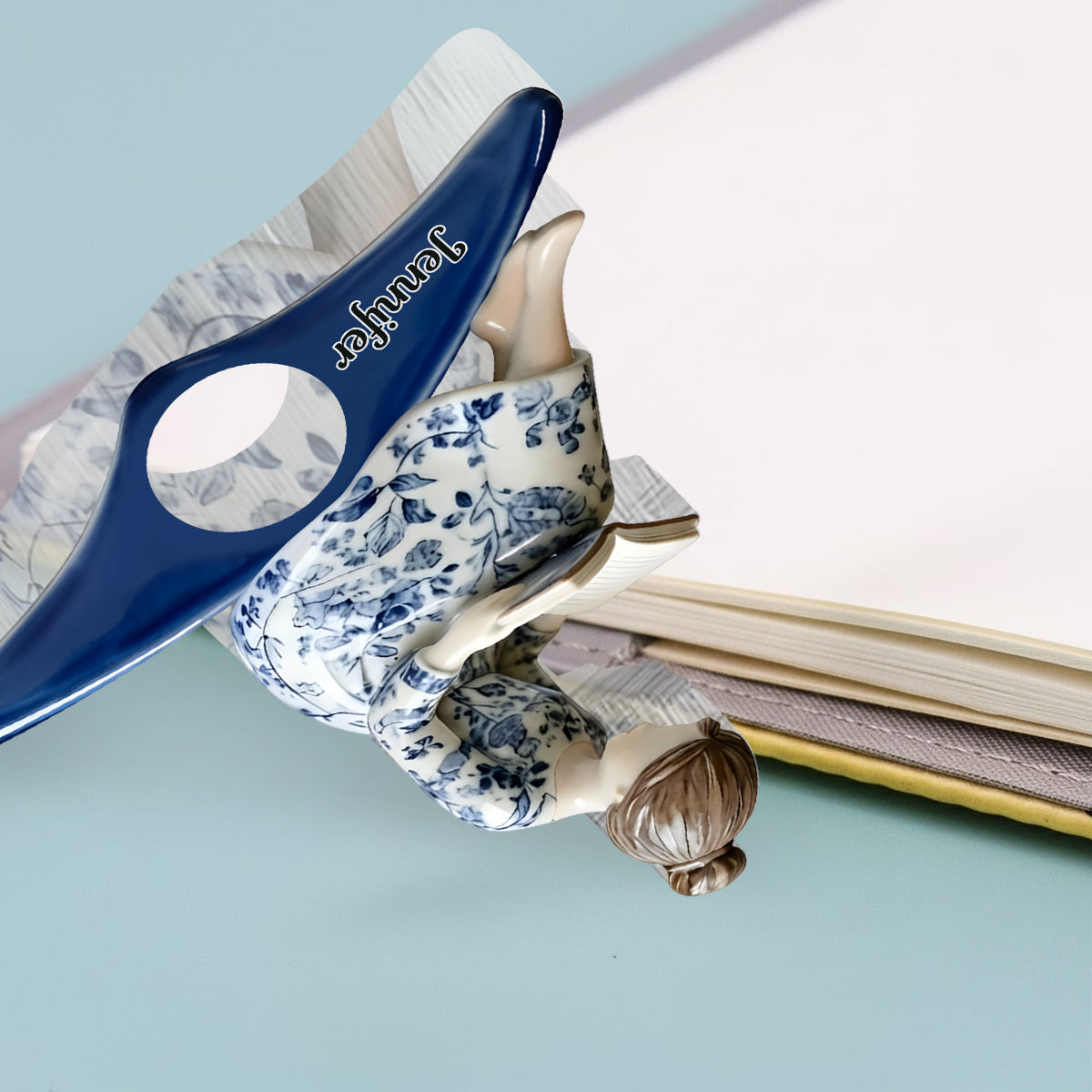 Amoureux des livres - Porte-pages de livre personnalisé