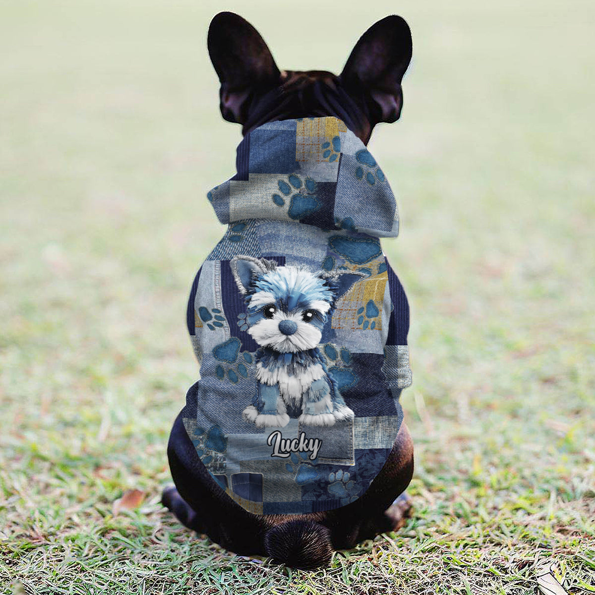 Love My Dog - Personalized Dog Pet Hoodie