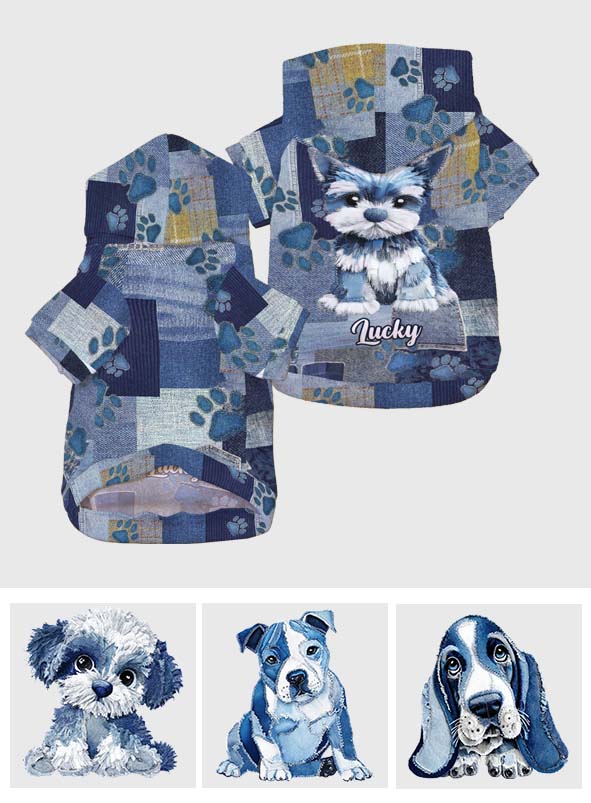 Love My Dog - Personalized Dog Pet Hoodie