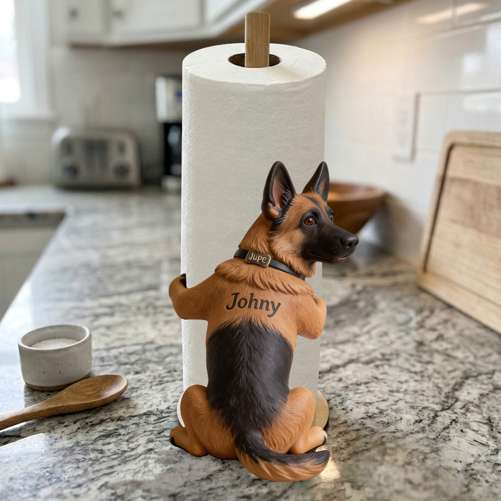 Photo d'Animal Personnalisée - Support à Essuie-Tout pour Chien Personnalisé