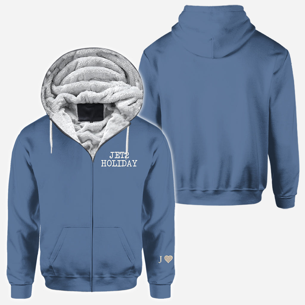 Ma copine me surpasse. Rien ne vaut des vacances Jet2 - T-shirt personnalisé pour couple