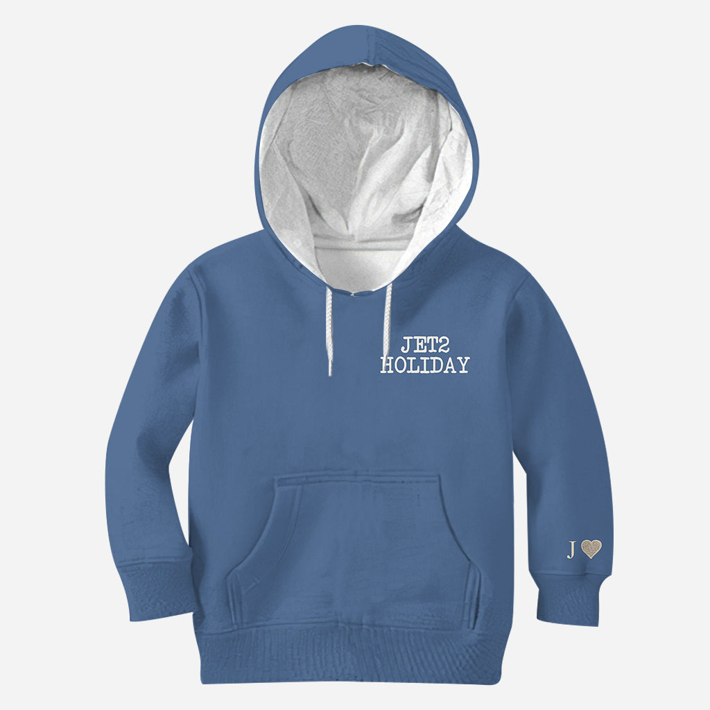 Ma copine me surpasse. Rien ne vaut des vacances Jet2 - T-shirt personnalisé pour couple