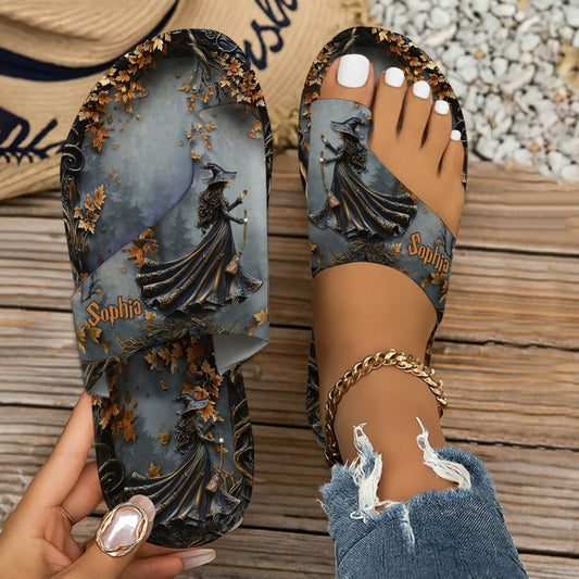 Beautiful Witch - Personalized Open Toe Sandals