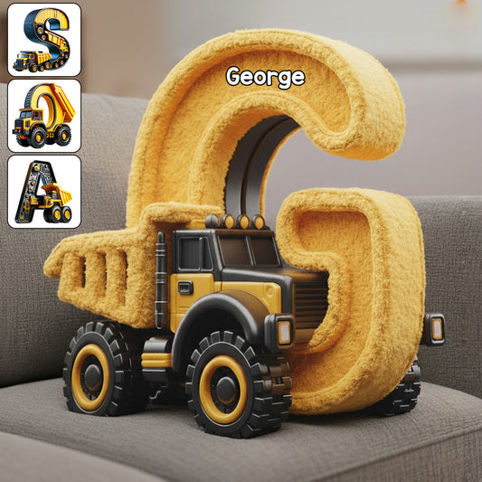 Construction ingénieuse - Oreiller personnalisé en fausse fourrure pour enfant