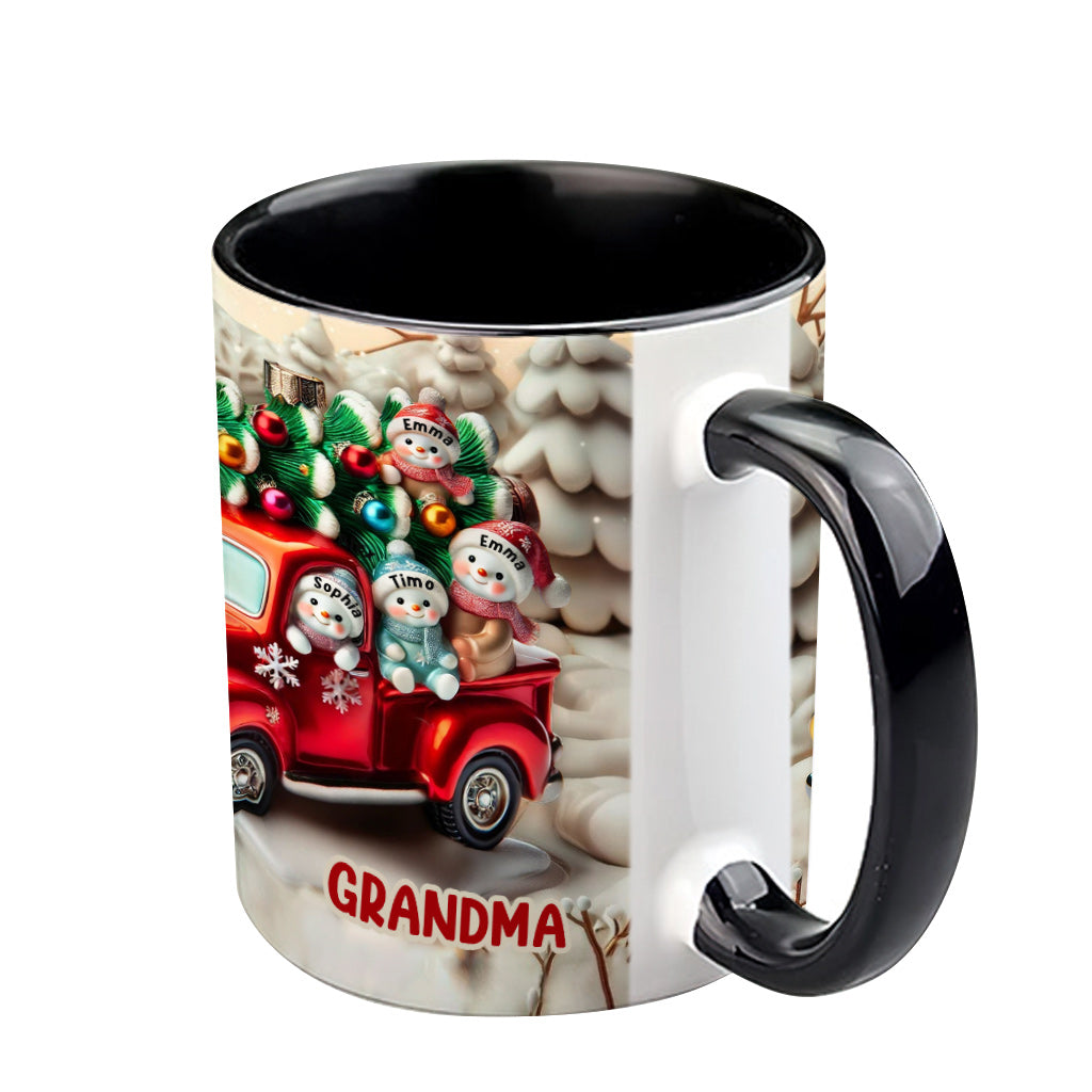 Nana's Cuties - Personalized Grandma Accent Mug