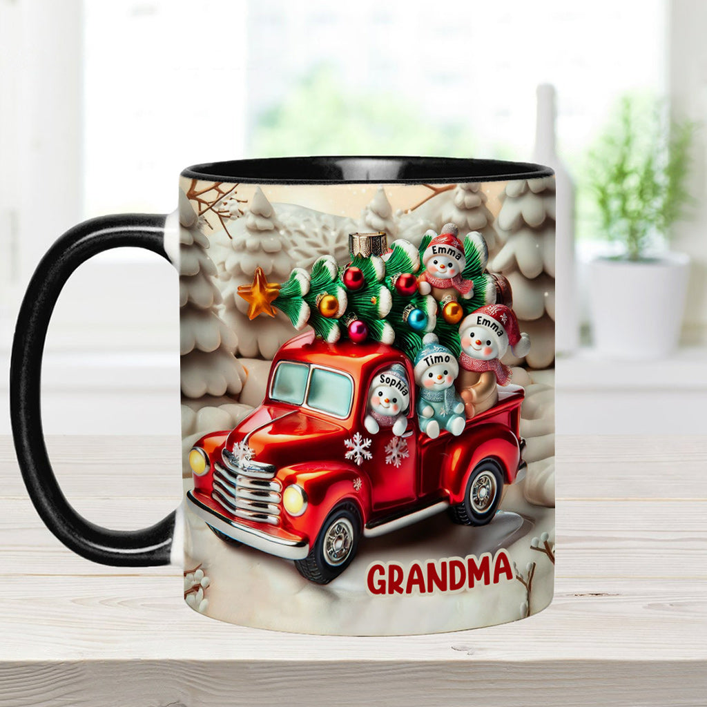 Nana's Cuties - Personalized Grandma Accent Mug
