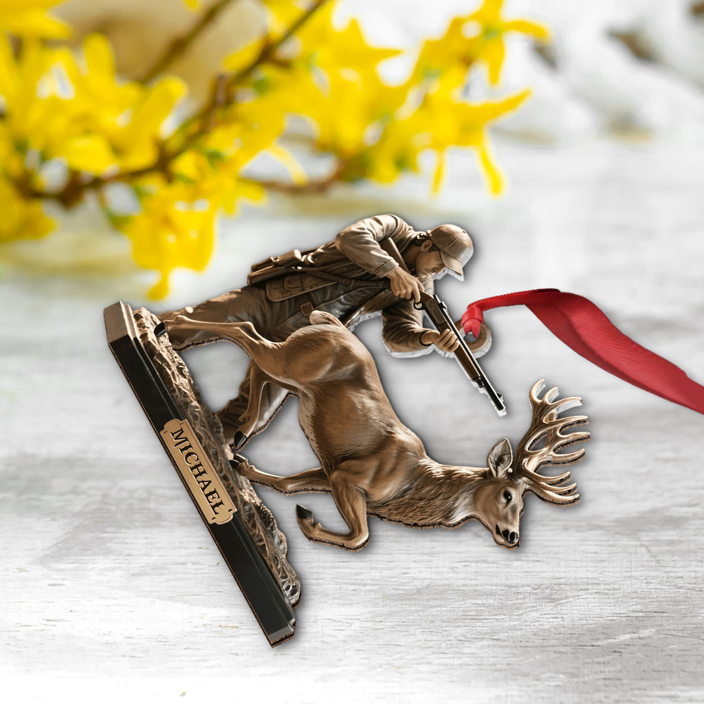 Love Hunting - Personalized Hunting Ornament