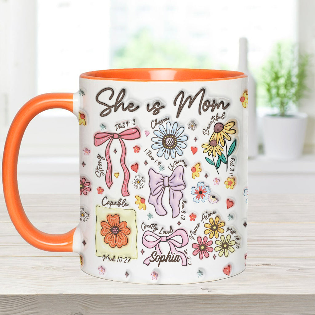 Elle est maman - Mug personnalisé « Maman »