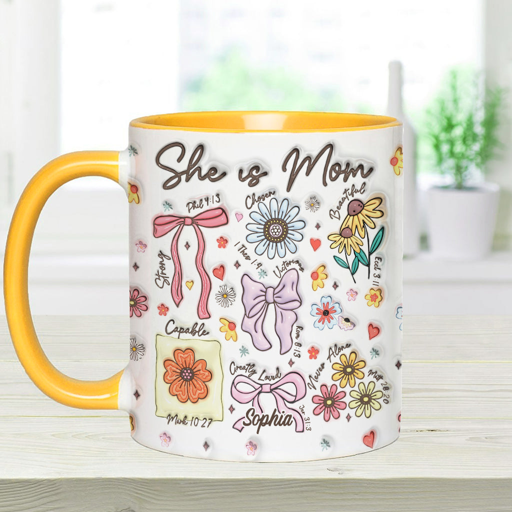 Elle est maman - Mug personnalisé « Maman »