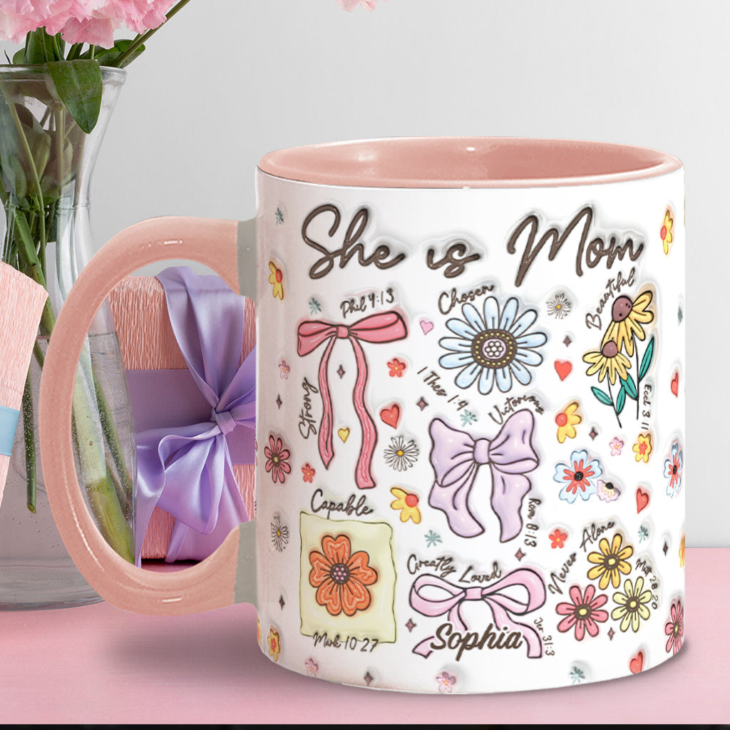 Elle est maman - Mug personnalisé « Maman »