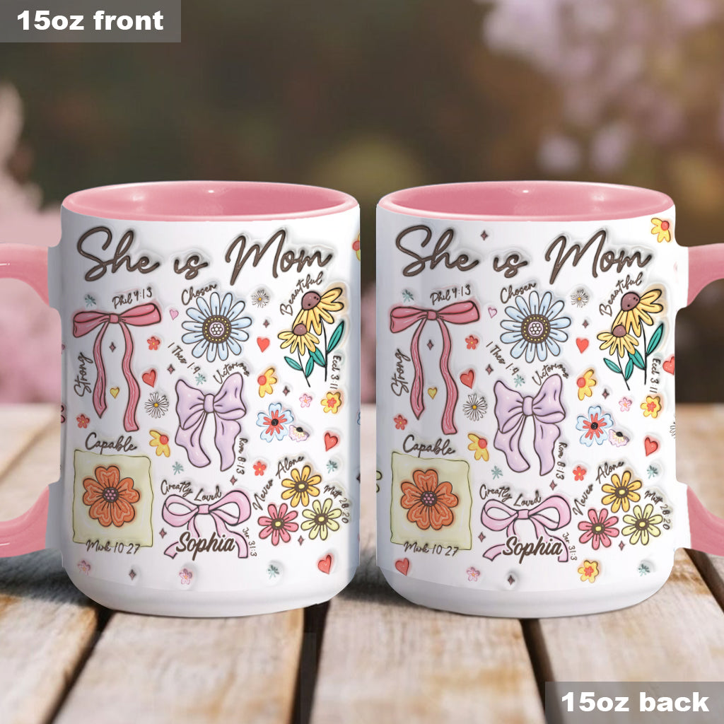Elle est maman - Mug personnalisé « Maman »