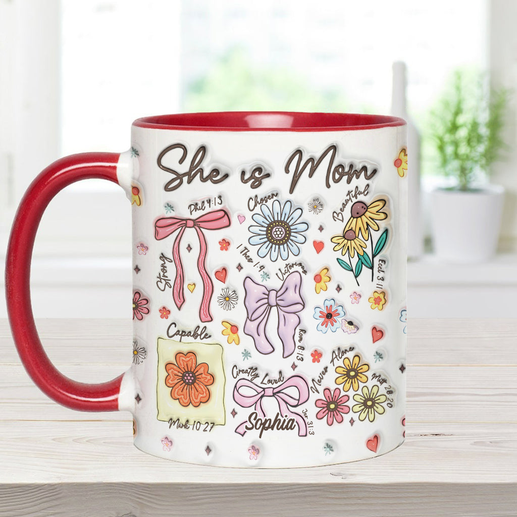 Elle est maman - Mug personnalisé « Maman »