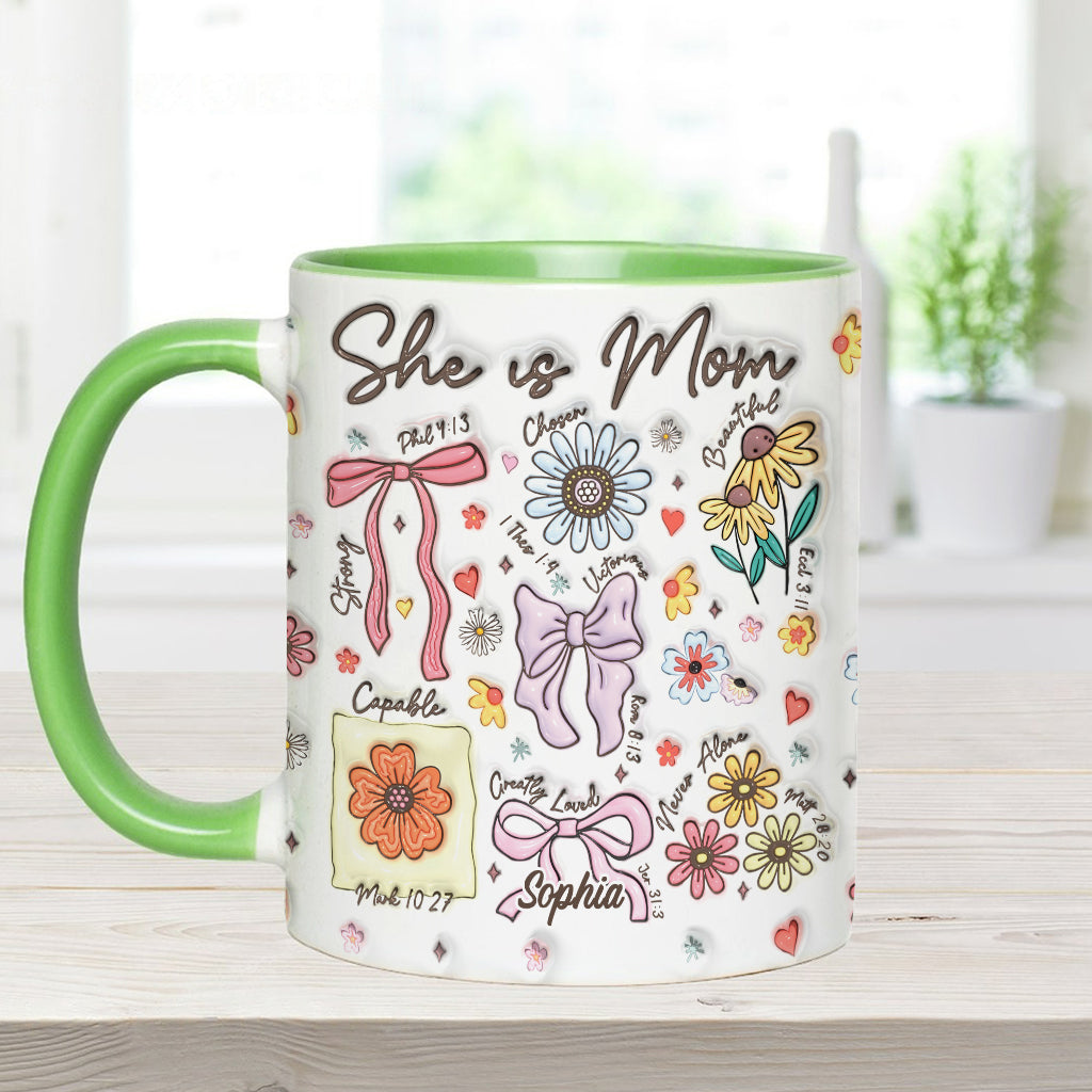 Elle est maman - Mug personnalisé « Maman »
