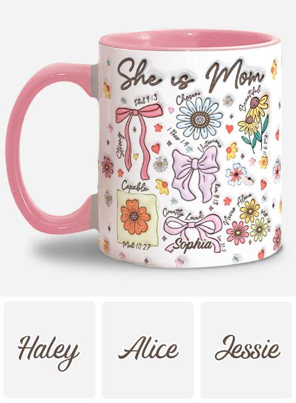 Elle est maman - Mug personnalisé « Maman »