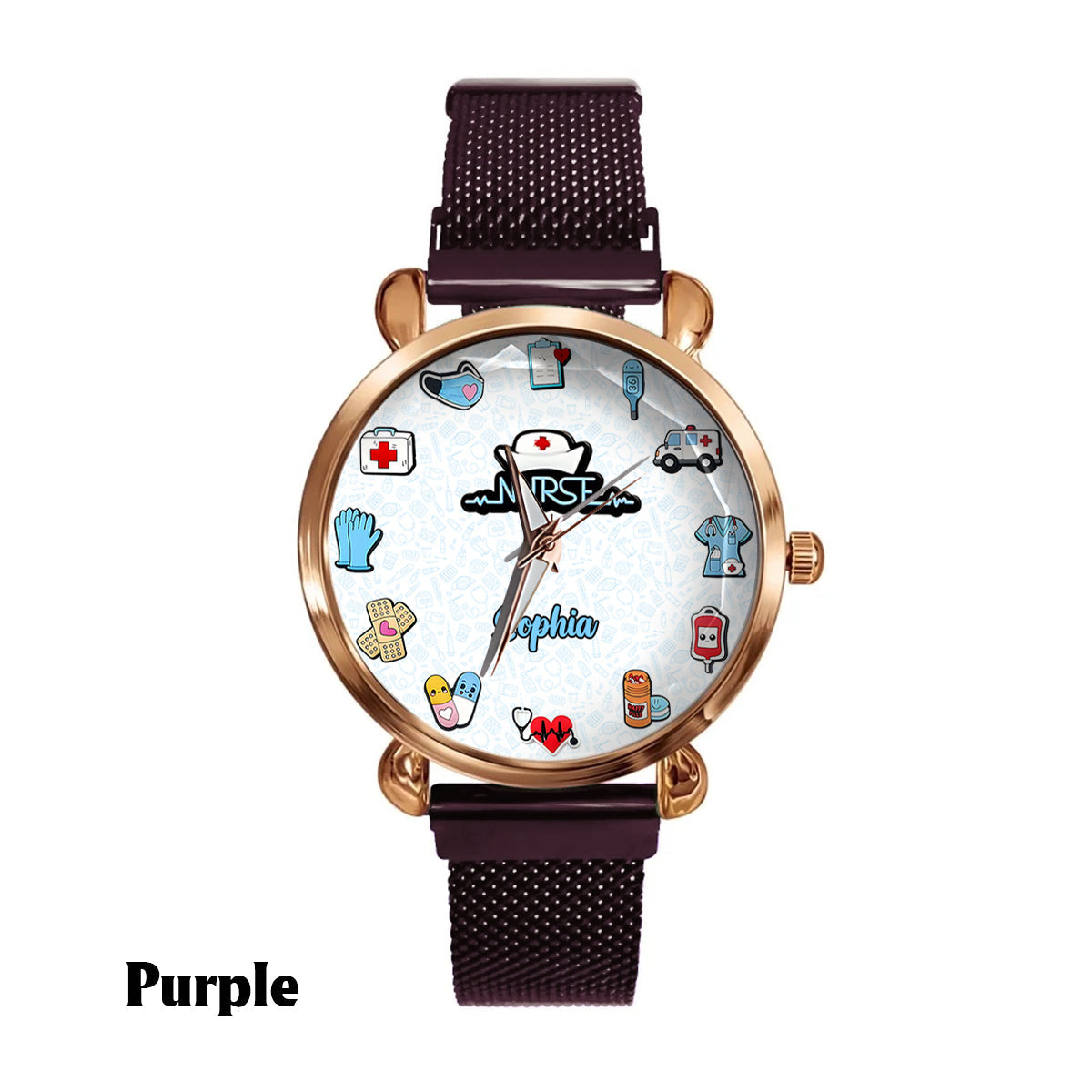 Nurse Life - Personalized Nurse Women Hand Watch