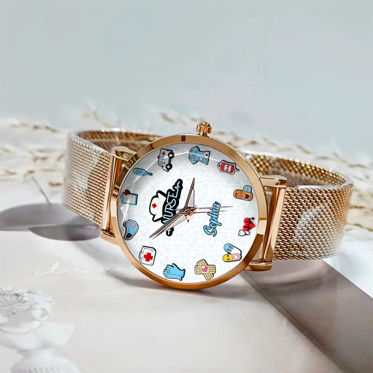 Nurse Life - Personalized Nurse Women Hand Watch
