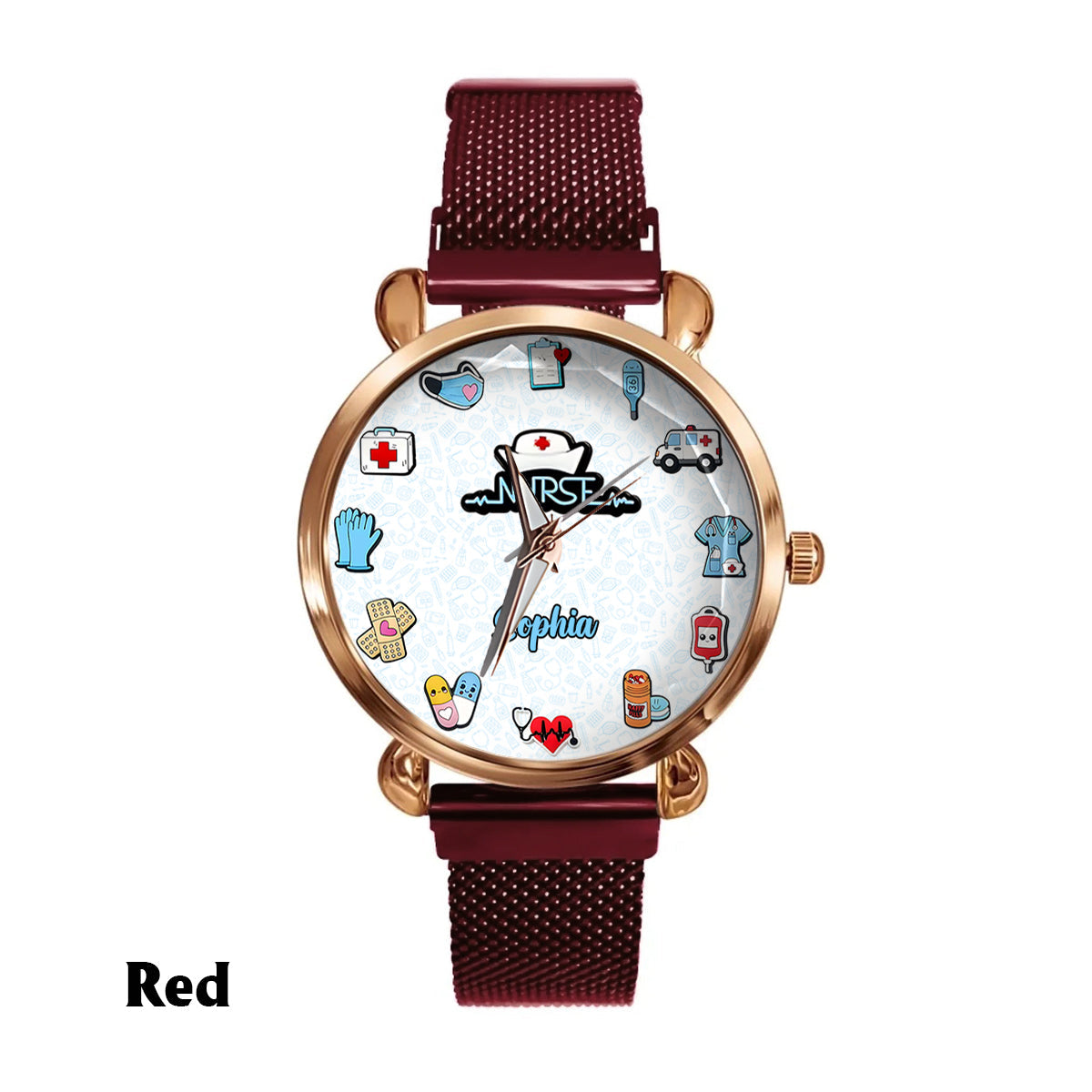 Nurse Life - Personalized Nurse Women Hand Watch