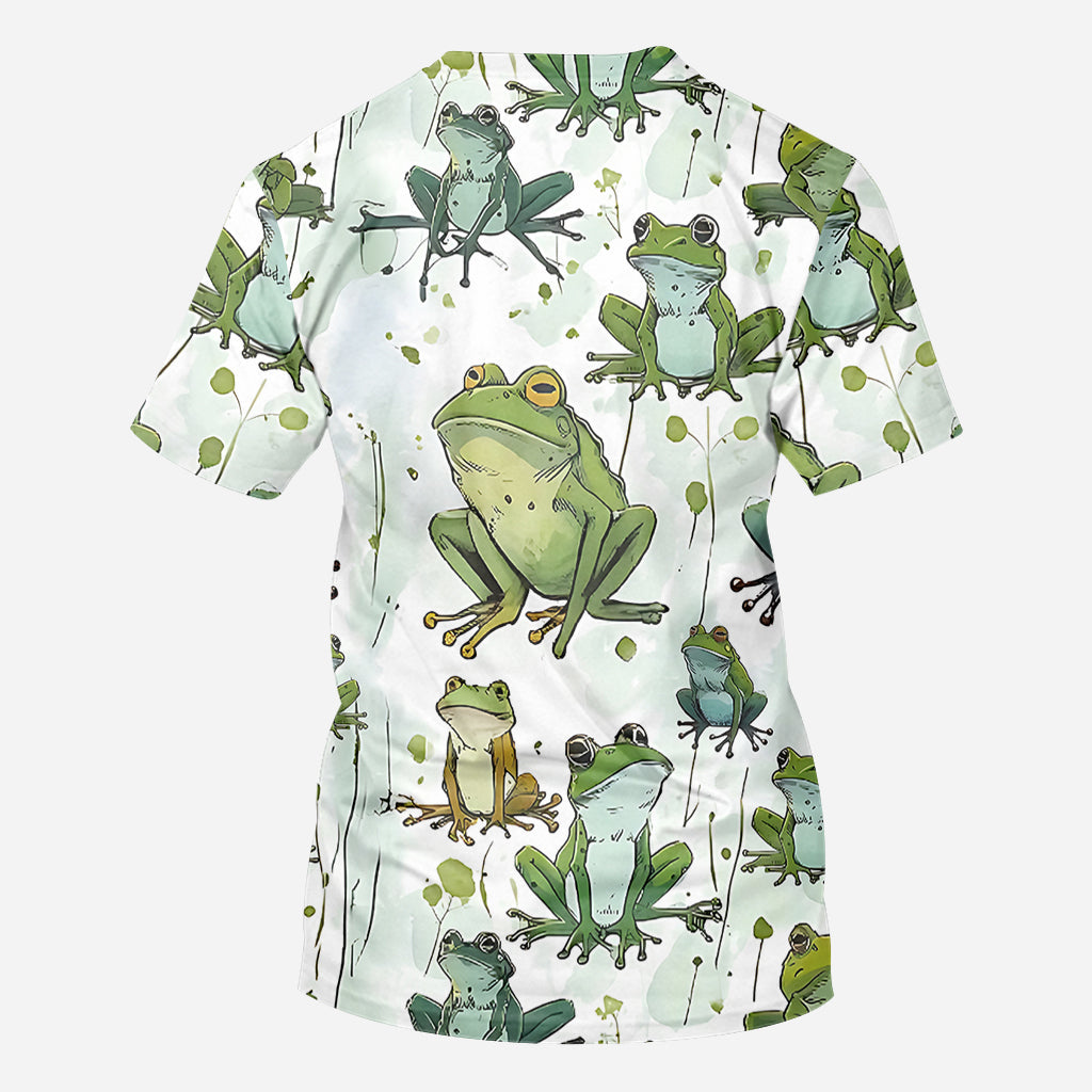 Love Frogs - Personalized Frog All Over Shirt