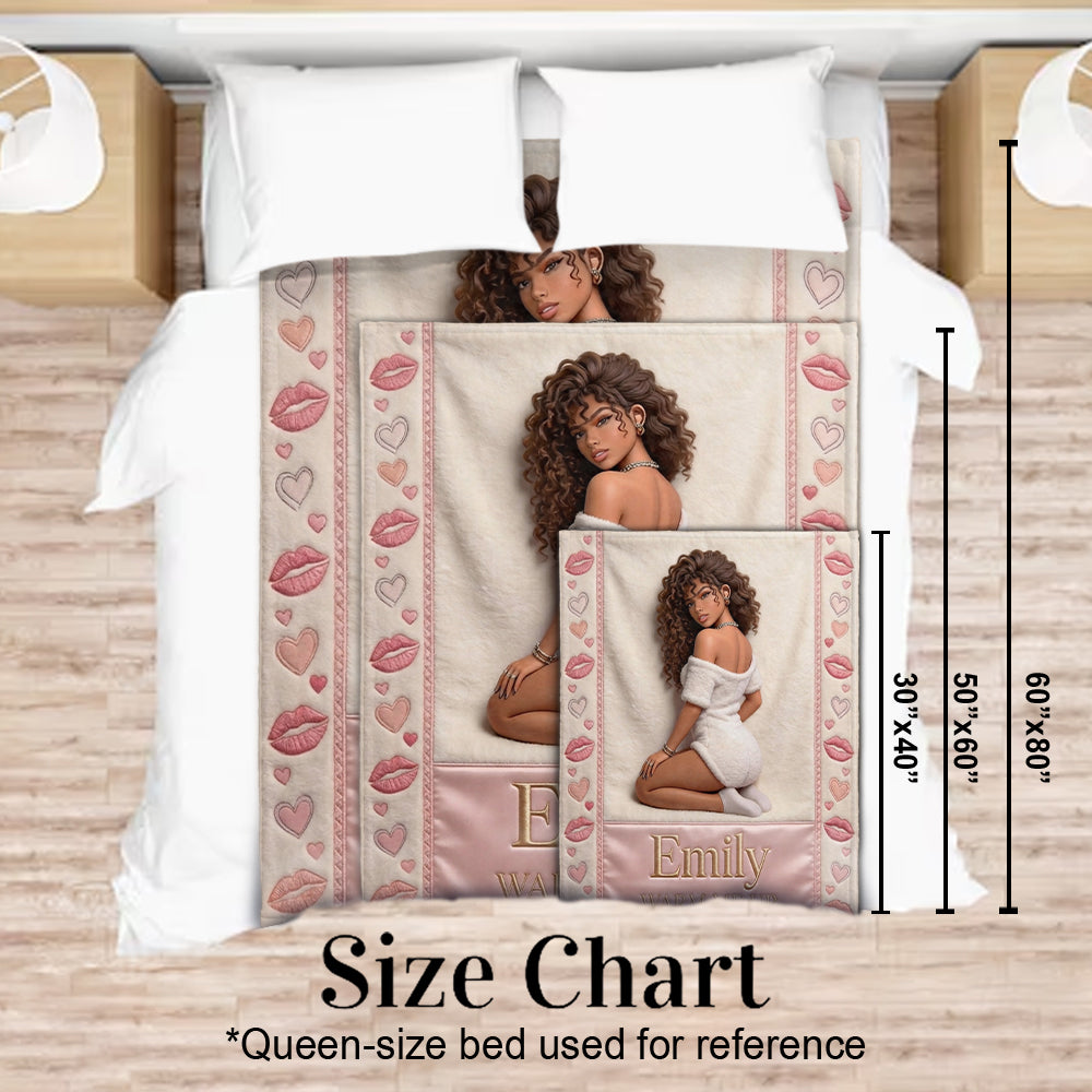 Réchauffez-moi - Couverture épicée personnalisée pour couple