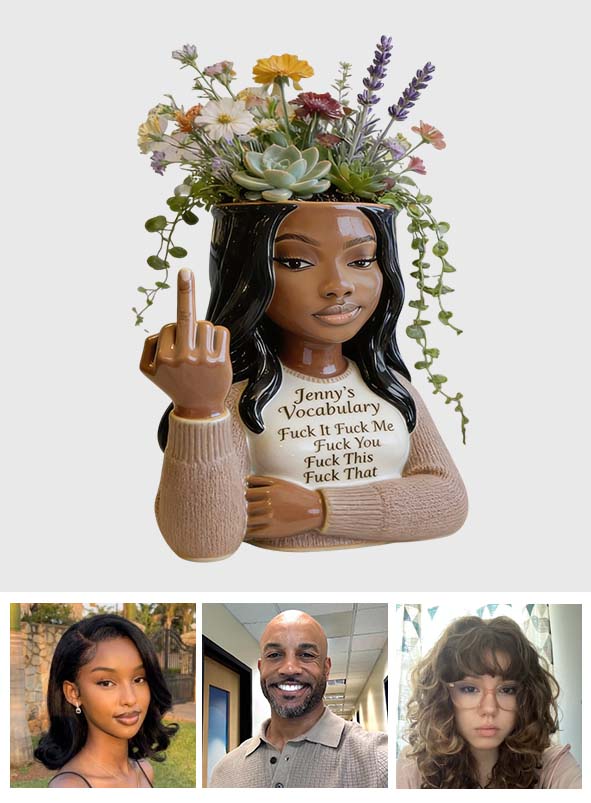 Your Vocabulary - Personalized Colleague Acrylic Pot