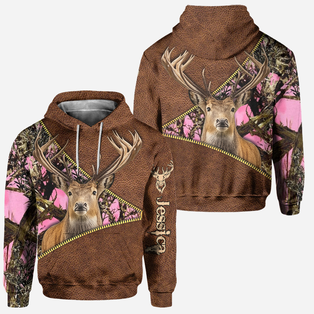 Fille de la campagne - Sweat à capuche et legging de chasse personnalisés