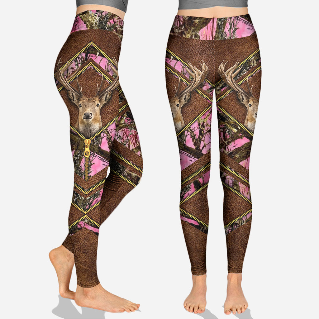 Fille de la campagne - Sweat à capuche et legging de chasse personnalisés