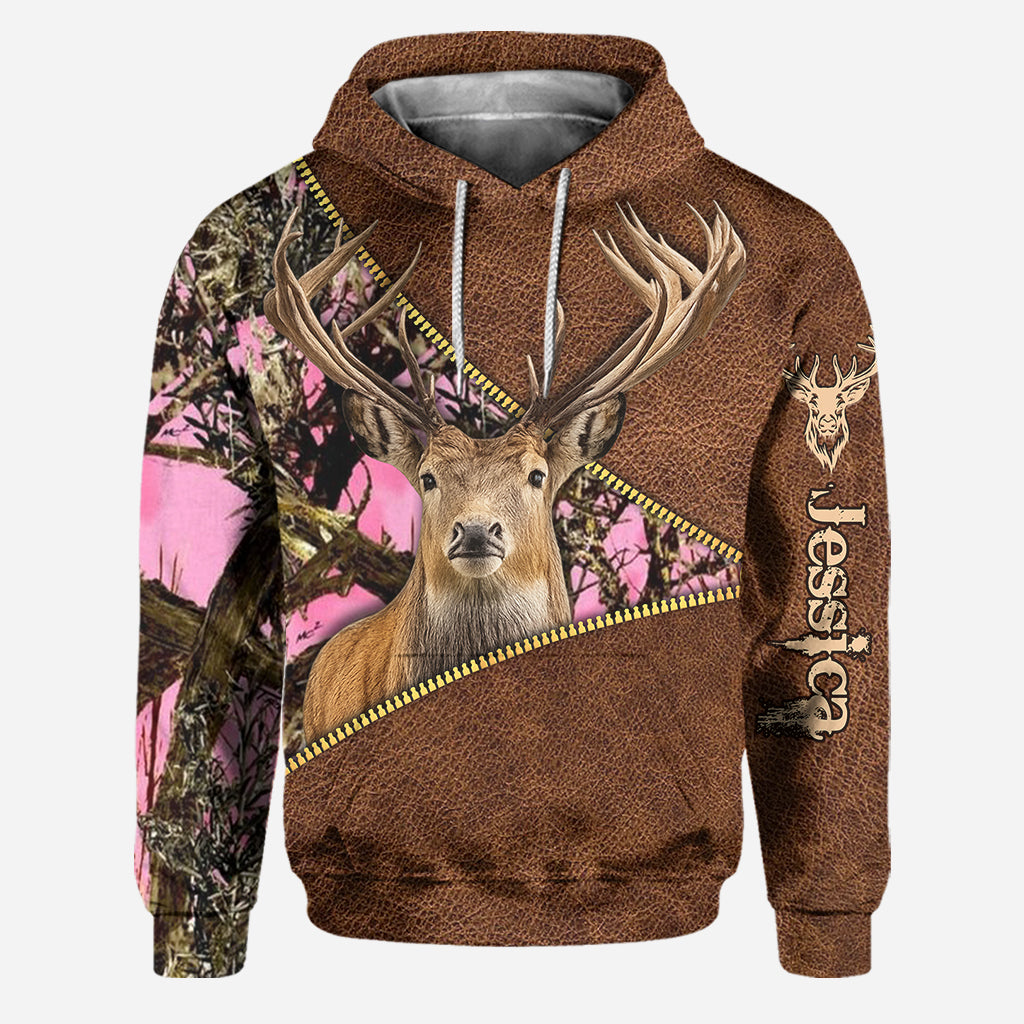 Fille de la campagne - Sweat à capuche et legging de chasse personnalisés