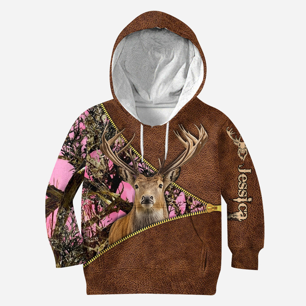 Fille de la campagne - Sweat à capuche et legging de chasse personnalisés