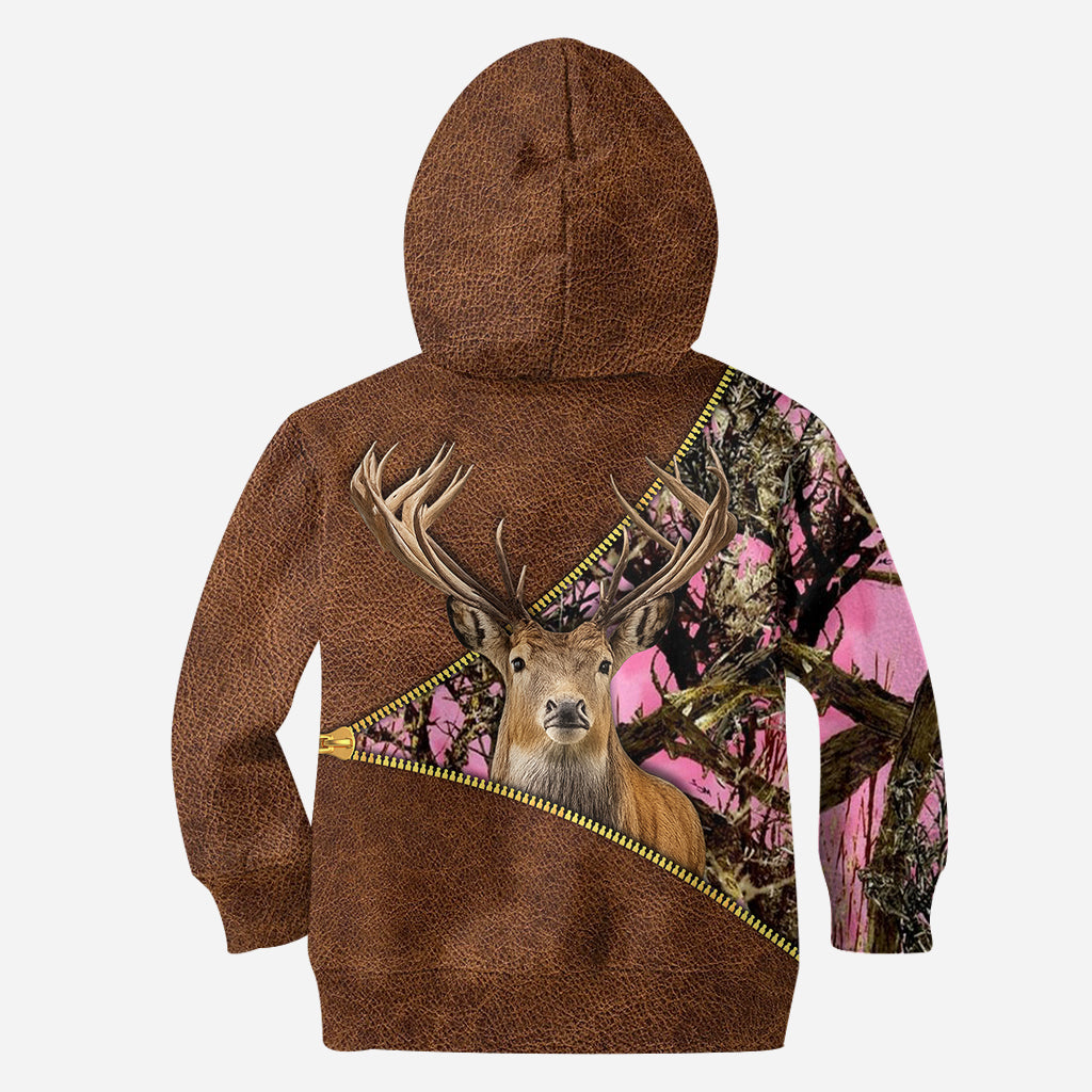 Fille de la campagne - Sweat à capuche et legging de chasse personnalisés