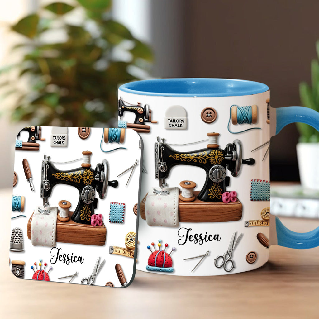 Mug personnalisé « Machine à coudre » - Superbe machine à coudre