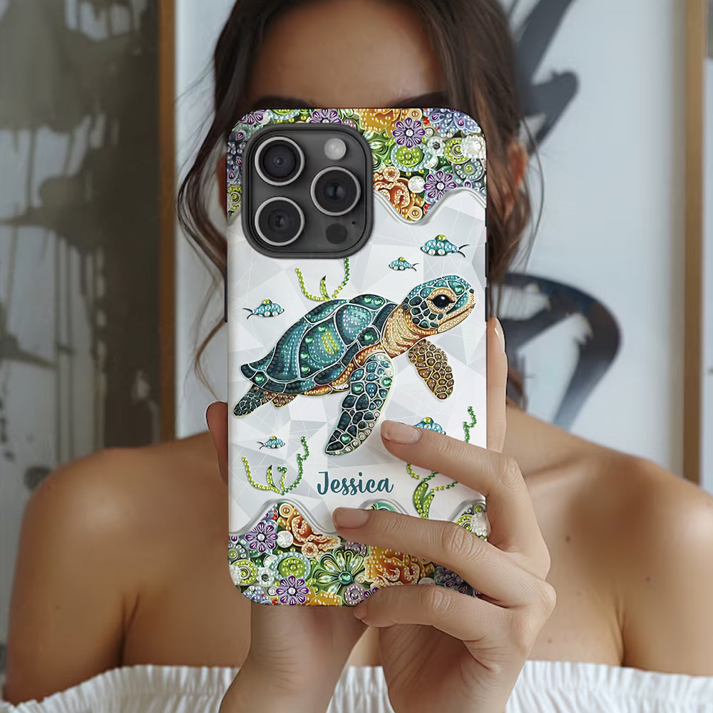 Just A Girl Who Loves Turtle - Personalized Turtle Full Print Phone Case