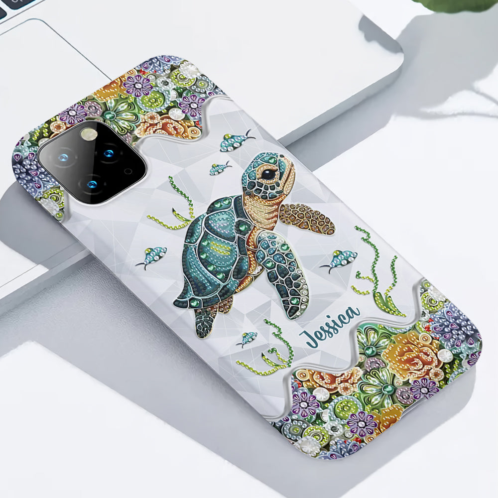 Just A Girl Who Loves Turtle - Personalized Turtle Full Print Phone Case