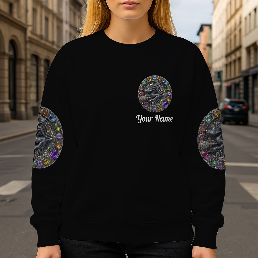 Sparkle Witch - Personalized Witch All Over Shirt