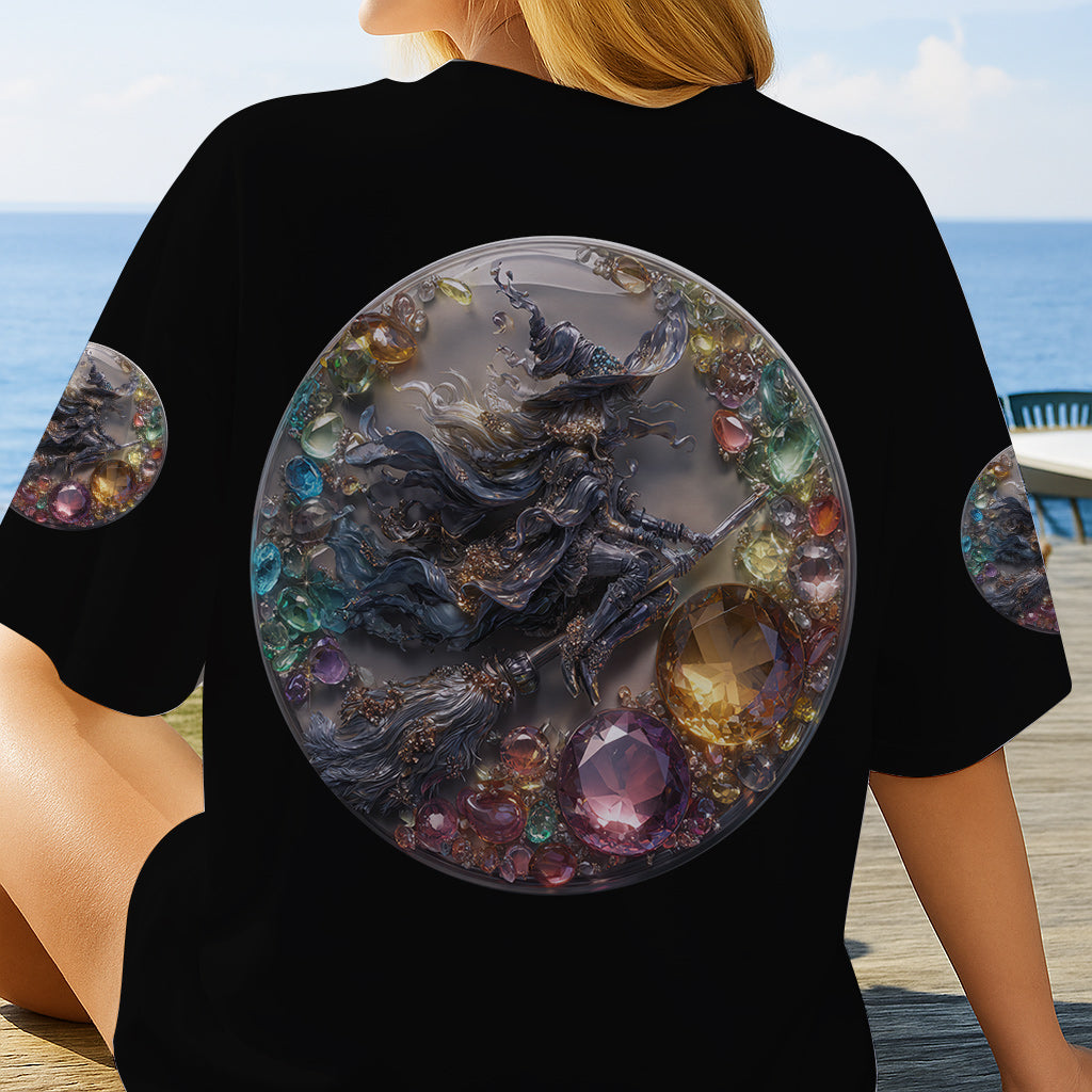 Sparkle Witch - Personalized Witch All Over Shirt