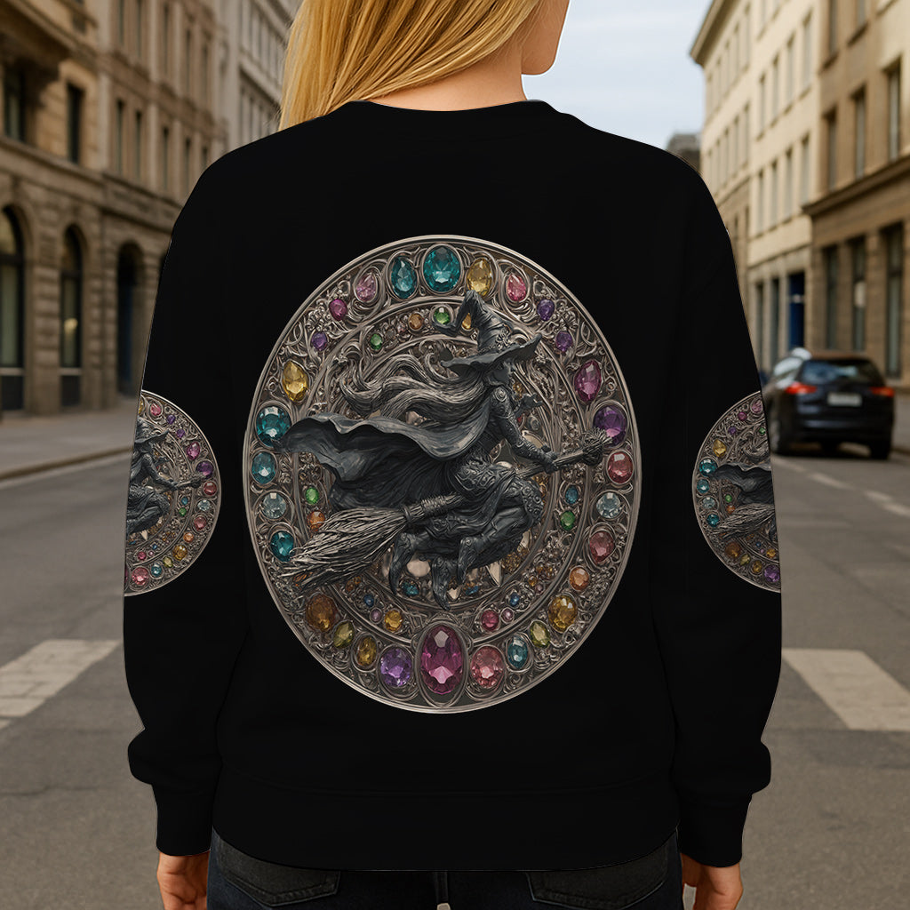 T-shirt personnalisé « Sorcière scintillante »