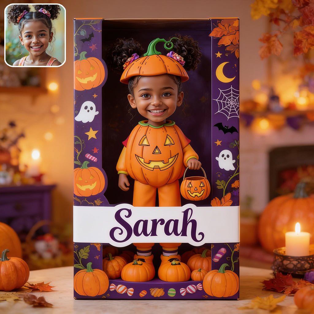 Little Pumpkin - Personalized Kid Acrylic Display Box