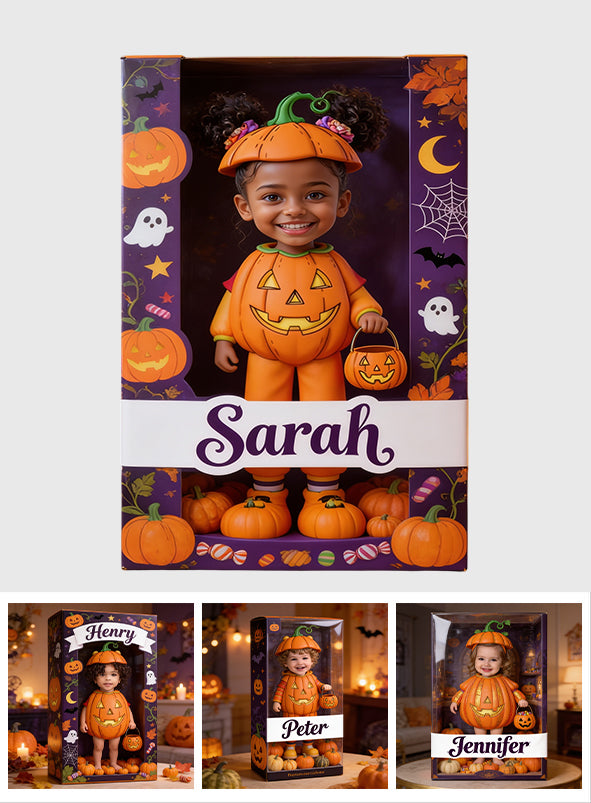 Little Pumpkin - Personalized Kid Acrylic Display Box