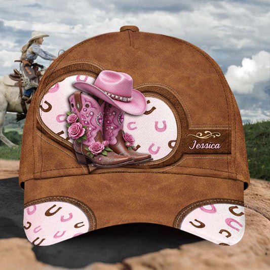 Bottes de cowgirl - Casquette de cowgirl classique personnalisée