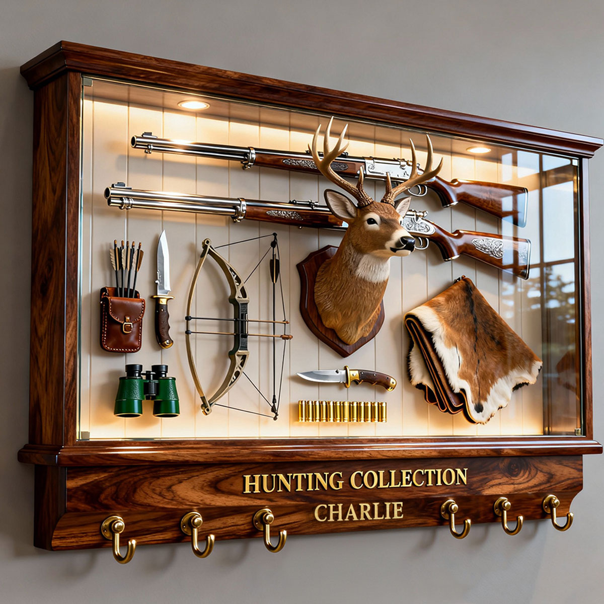 Chasseur passionné - Support de chasse personnalisé et sur mesure