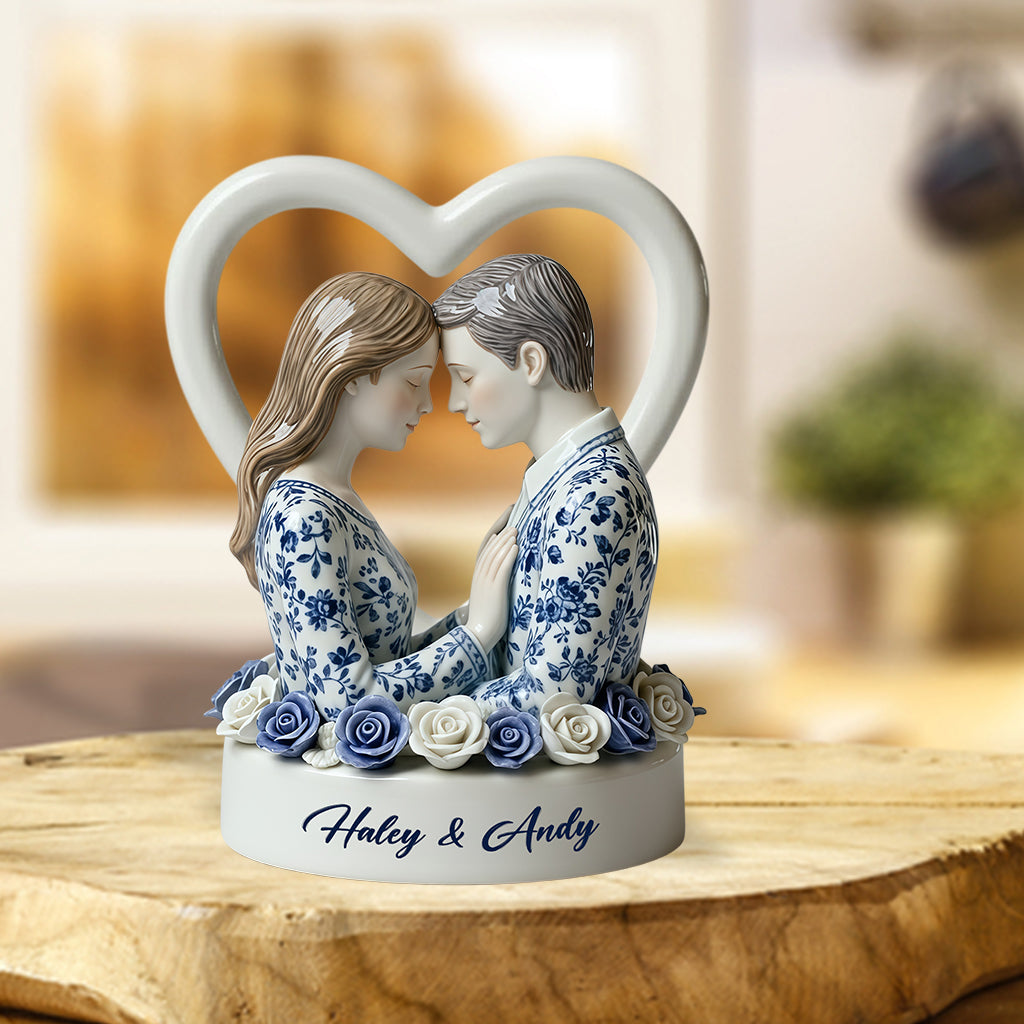 Toile de Jouy Couple You And Me We Got This - Plaque acrylique personnalisée pour couple