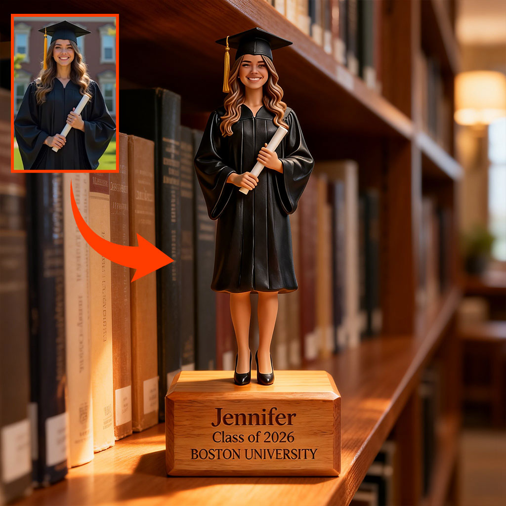 Custom From Any Photo - Personalized Graduation Custom Shaped Acrylic Plaque
