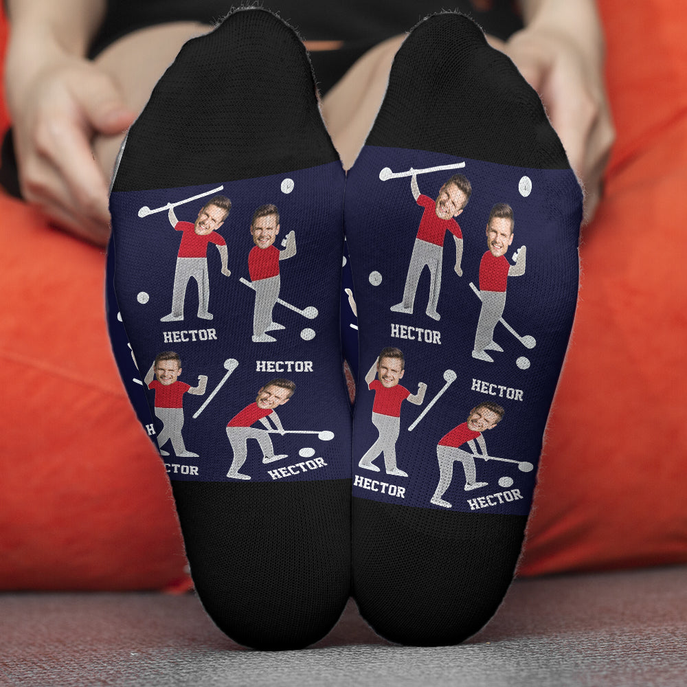 Je préférerais jouer au golf - Chaussettes de golf personnalisées