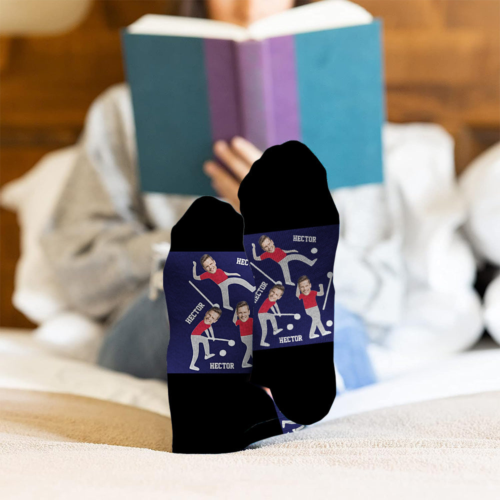 Je préférerais jouer au golf - Chaussettes de golf personnalisées