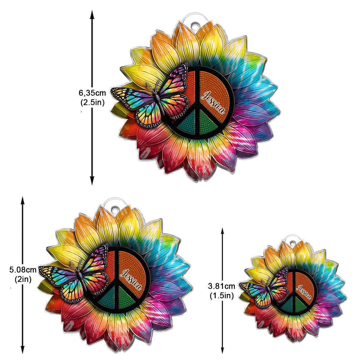 Hippie Soul - Personalized Hippie Earrings