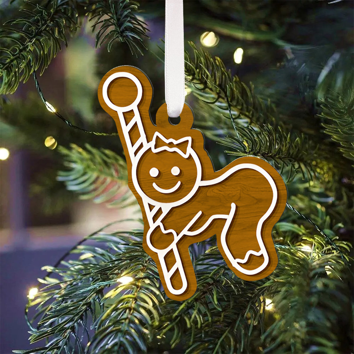 Je t'aime - Calendrier de l'Avent pliable et personnalisé pour couple avec décorations