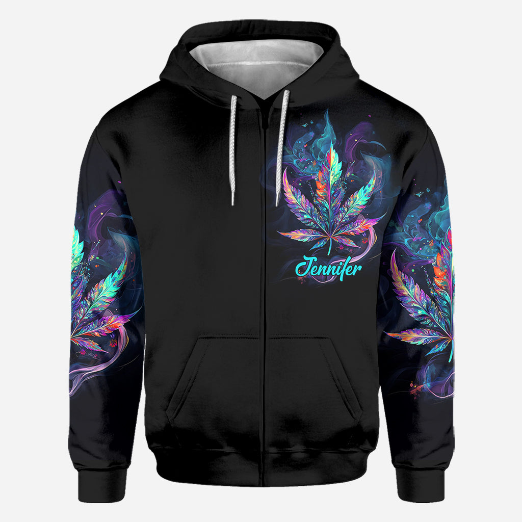 God Rolled Me That Way - Personalized Weed All Over Shirt