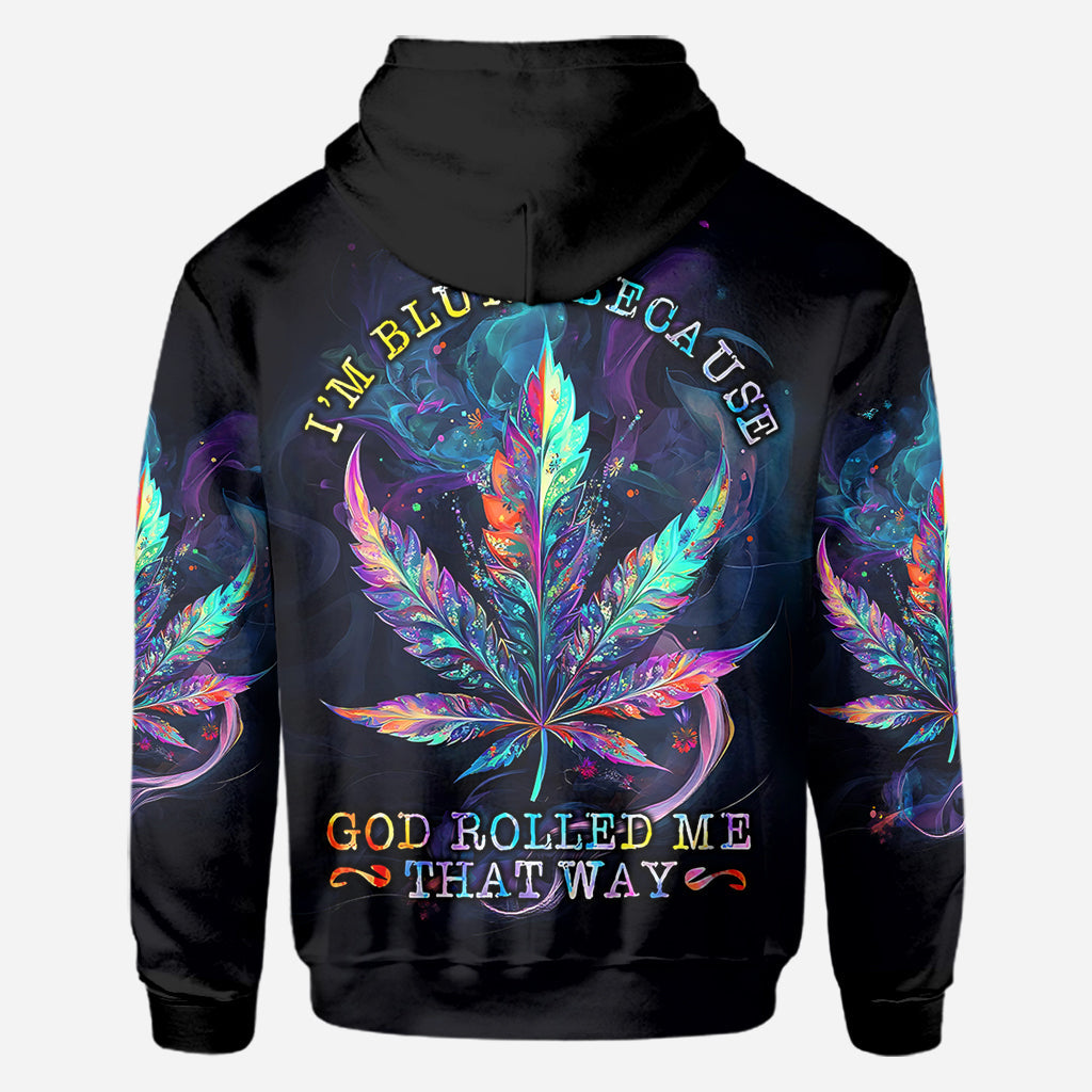 God Rolled Me That Way - Personalized Weed All Over Shirt