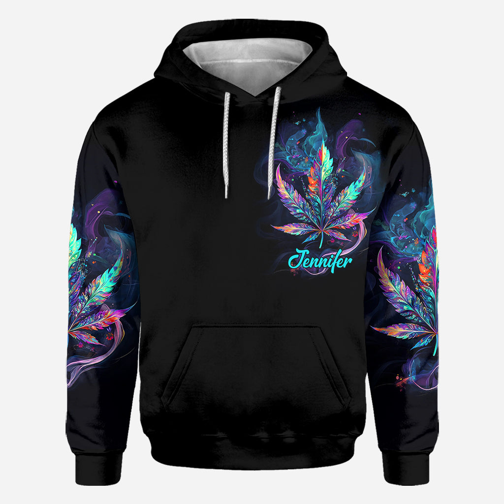 God Rolled Me That Way - Personalized Weed All Over Shirt